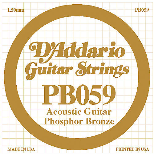 PB059 Single Phosphor Bronze String