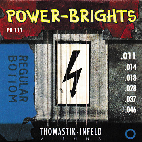 PB111 Power-Brights Bottom Medium Electric Guitar Strings