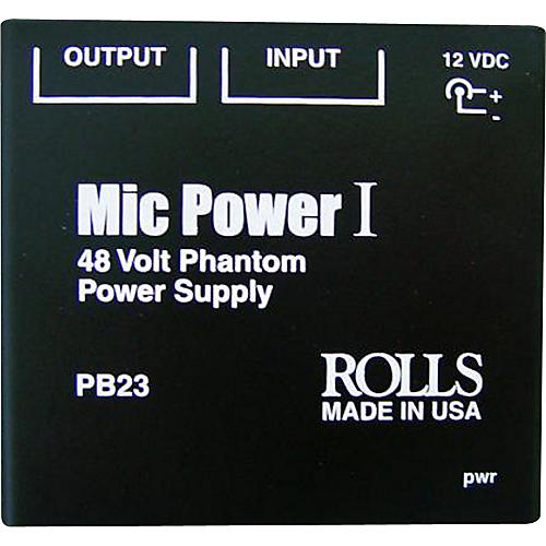 Rolls PB23 Phantom Power Adapter Condition 1 - Mint