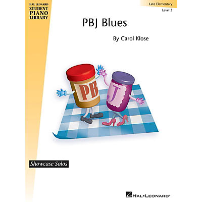 Hal Leonard PBJ Blues Piano Library Series by Carol Klose (Level Late Elem)