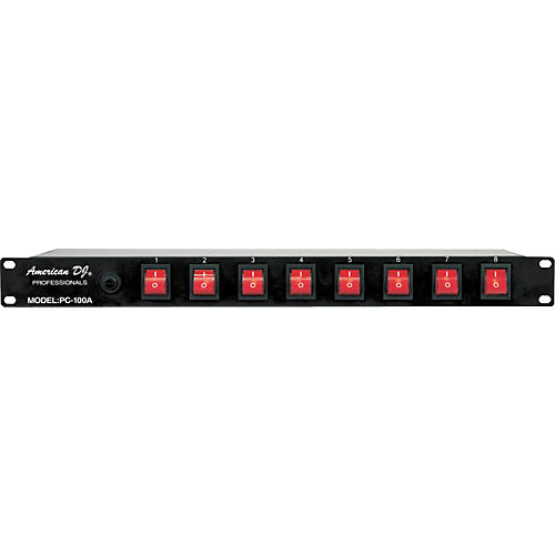 American DJ PC-100A 8-Switch ON/OFF Power Center