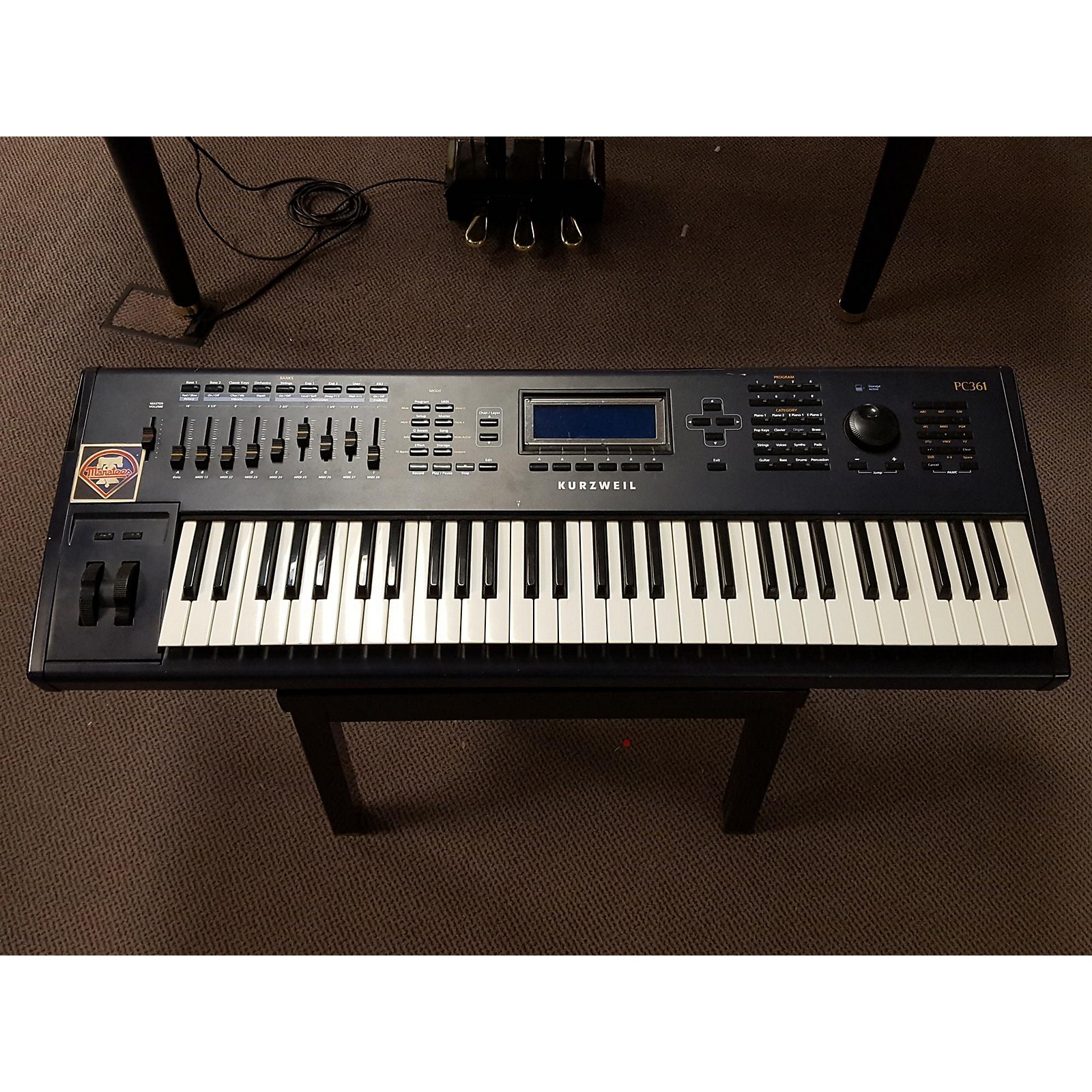Used Kurzweil PC361 Keyboard Workstation  Musician s Friend