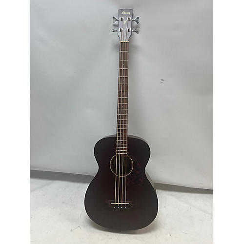Ibanez PCBE12MH-OPN Acoustic Bass Guitar Mahogany