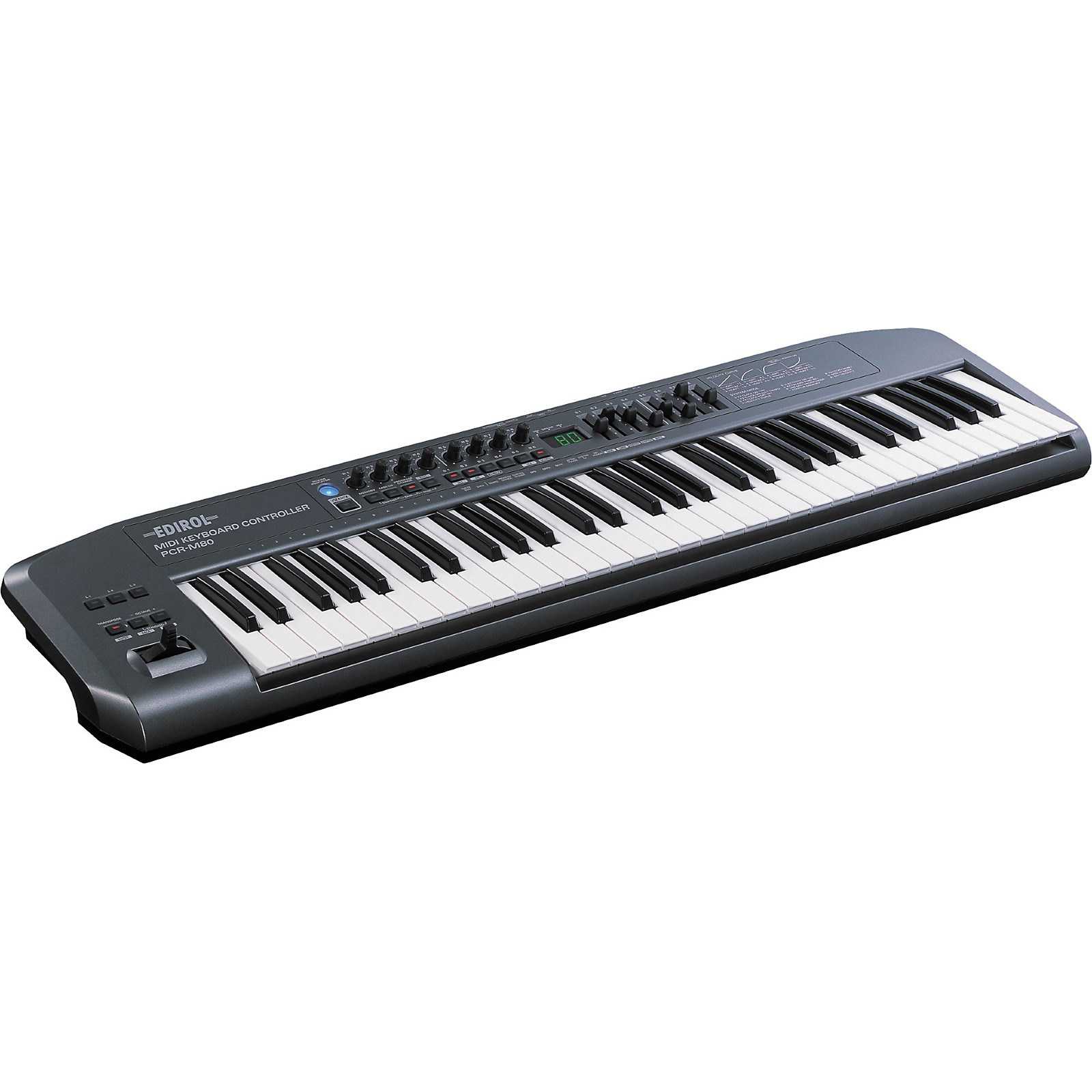 Edirol PCRM80 USB MIDI Keyboard Controller Musician's Friend
