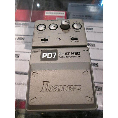 Ibanez PD7 Bass Effect Pedal