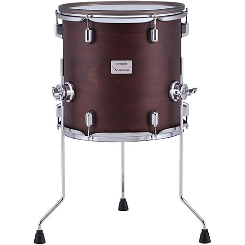 Roland PDA140F Floor Tom Pad 14 in. Satin Walnut Finish