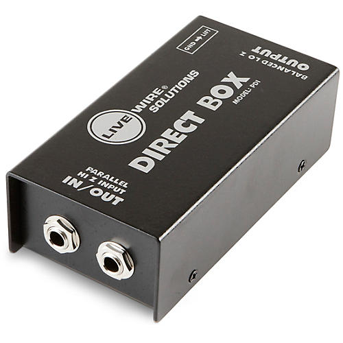 Live Wire PDI Double-Shielded Heavy-Duty Passive Direct Box