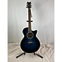 Used Dean PE BB Acoustic Electric Guitar Blue Burst