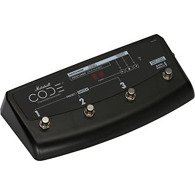 Marshall PEDL-91009 Programmable 4-Way Footswitch for CODE Series Amps