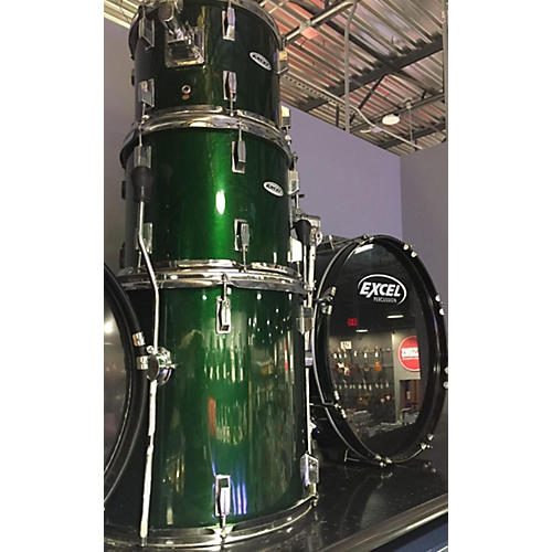 Excel PERCUSSION Drum Kit Apple Green Musician's Friend