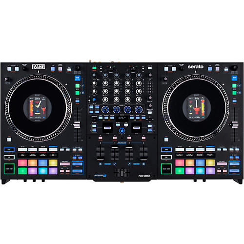 RANE PERFORMER Advanced 4-Channel Motorized DJ Controller Condition 1 - Mint  Black