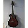 Used Breedlove PERFORMER CONCERTO CE Acoustic Electric Guitar TRANS MAHOGANY