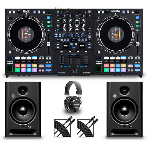 RANE PERFORMER Home Scratch Bundle with Studio Monitors and Headphones