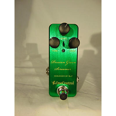 One Control PERSIAN GREEN SCREAMER Effect Pedal