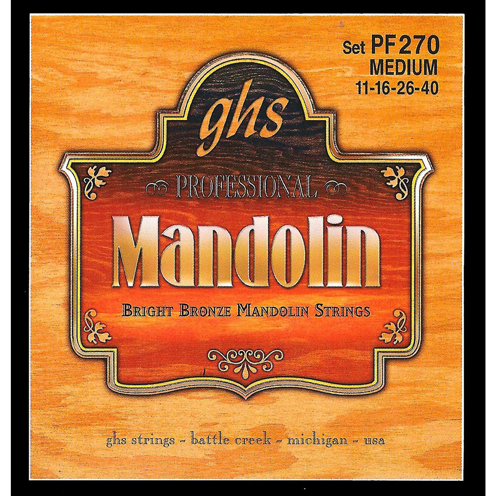 GHS PF270 80/20 Mandolin Strings Musician's Friend