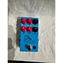 Used JHS Pedals PG-14 Paul Gilbert Signature Distortion Guitar Effects Pedal Blue Effect Pedal