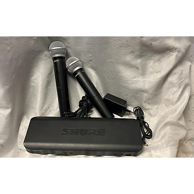 Shure PG58 DUAL WIRELESS MIC COMBO SYSTEM Wireless System