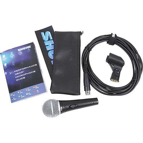 PG58-QTR Dynamic Microphone with XLR to 1/4