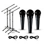Shure PGA58 3-Pack Mic and Stand Kit