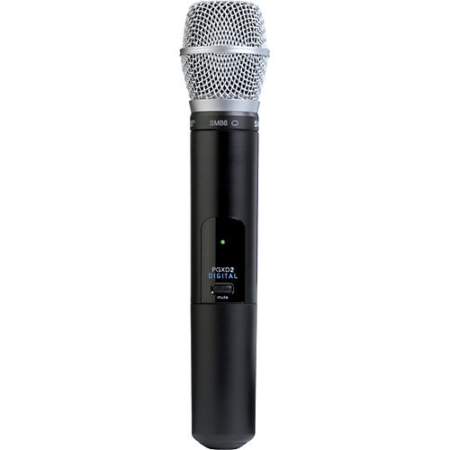 PGXD2/SM86 Handheld Transmitter with SM86 Mic