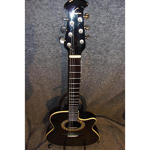 Ovation PINNACLE SERIES BALADEER 1771 MODEL Acoustic Electric Guitar Black