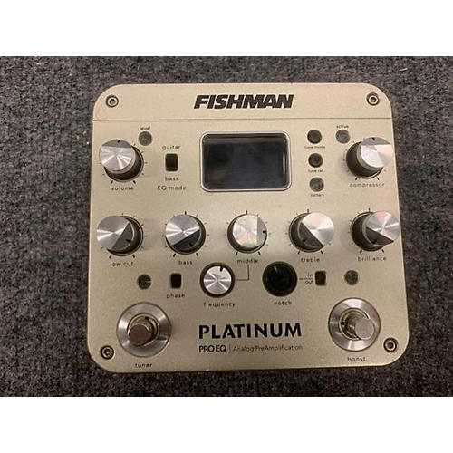 Fishman PLATINUM PRO EQ ANALOG PREAMPLIFICATION Direct Box