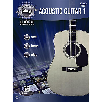 Alfred PLAY Series  Acoustic Guitar 1 Book & DVD