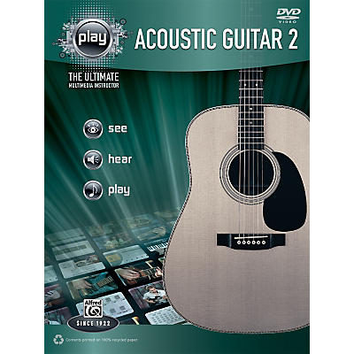 Alfred PLAY Series  Acoustic Guitar 2 Book & DVD