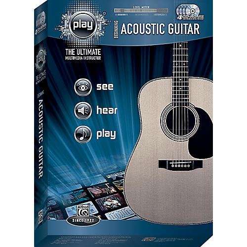 PLAY Series  Beginning Acoustic Guitar CD-ROM