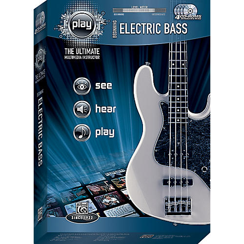 Alfred PLAY Series  Beginning Electric Bass CD-ROM