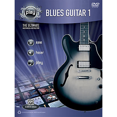 Alfred PLAY Series Blues Guitar 1 Book & DVD