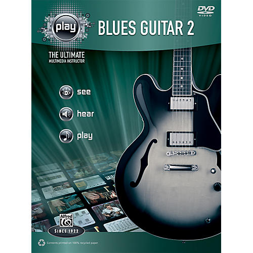PLAY Series  Blues Guitar 2 Book & DVD