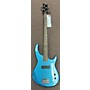 Used Dean PLAYMATE Electric Bass Guitar Blue