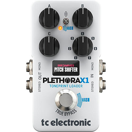 TC Electronic PLETHORA X1 TonePrint Loader and TC Guitar Effects Pedal Condition 1 - Mint White