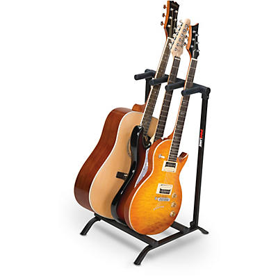 Proline PLMS3 3-Guitar Folding Stand