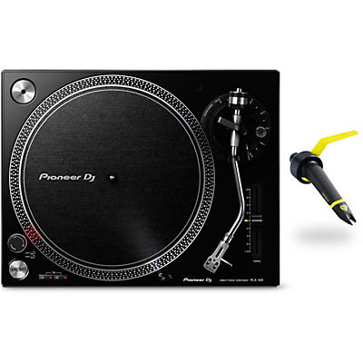 Pioneer DJ PLX-500 Direct-Drive Professional Turntable (Black) with Ortofon Concorde Club Cartridge