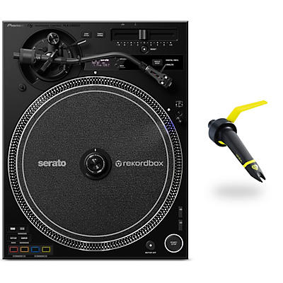 Pioneer DJ PLX-CRSS12 Professional Digital/Analog Turntable with Ortofon Concorde Club Cartridge