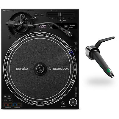 Pioneer DJ PLX-CRSS12 Professional Digital/Analog Turntable with Ortofon Concorde Mix Cartridge