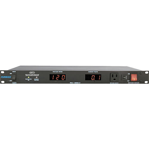 PM-8 II Power Conditioner with Digital Volt And Current Meters