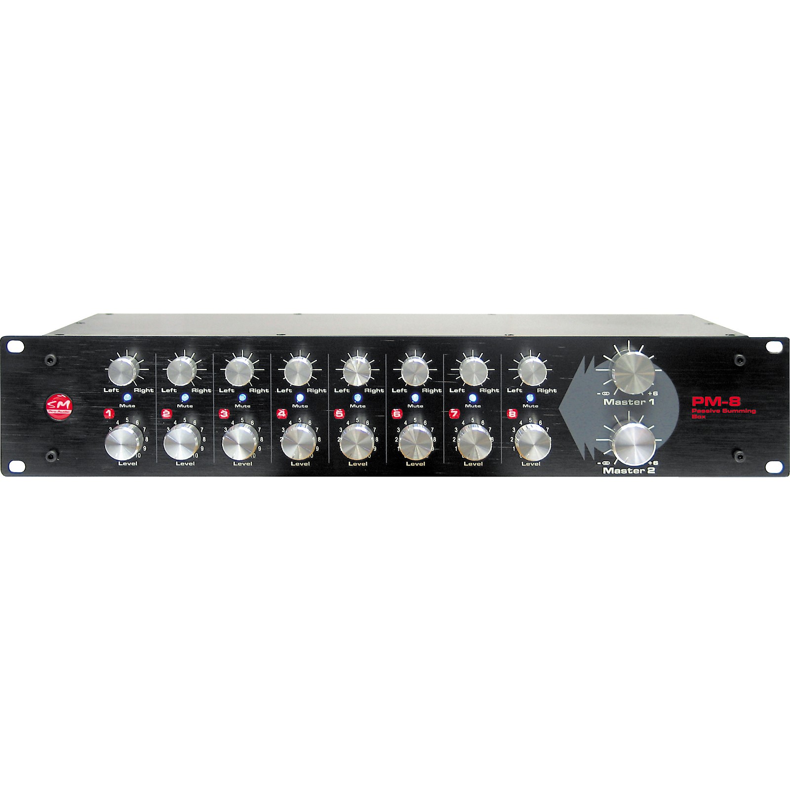 SM Pro Audio PM8 Passive Mixer Musician's Friend