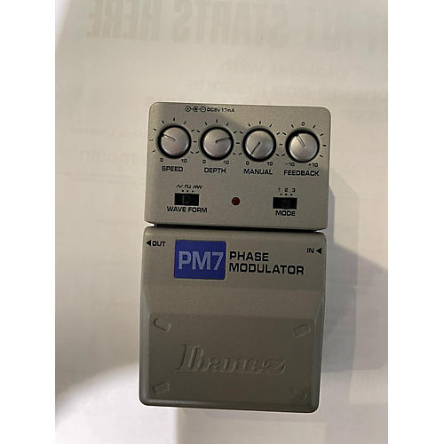 Ibanez PM7 Phase Modulator Effect Pedal