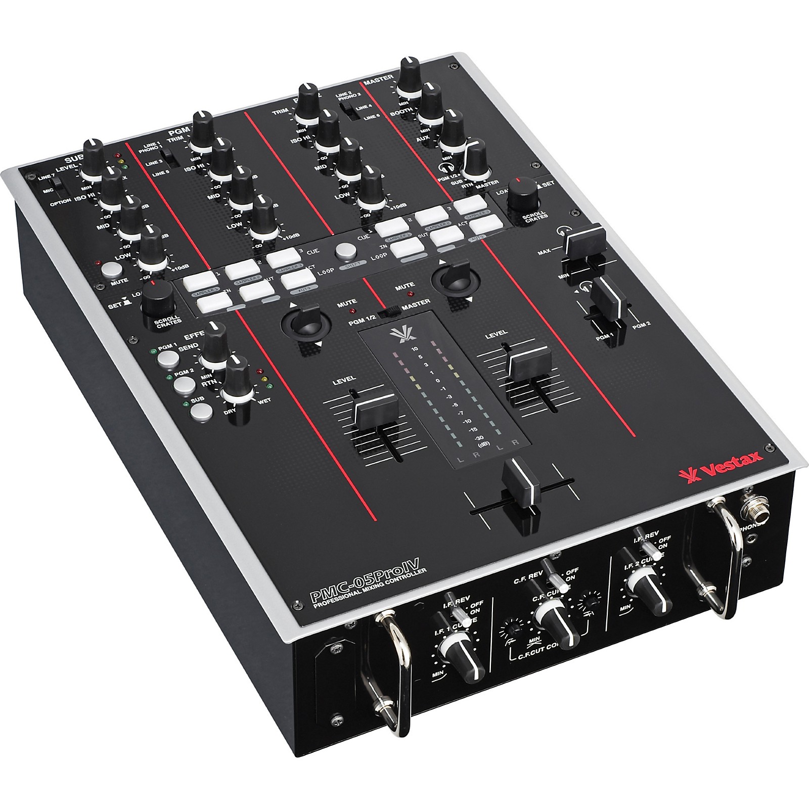 Vestax PMC-05 ProIV 2-Channel Digital DJ Battle mixer with MIDI