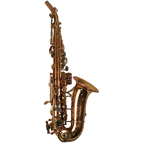 P. Mauriat PMSS-2400 DK Curved Soprano Saxophone Gold Lacquer