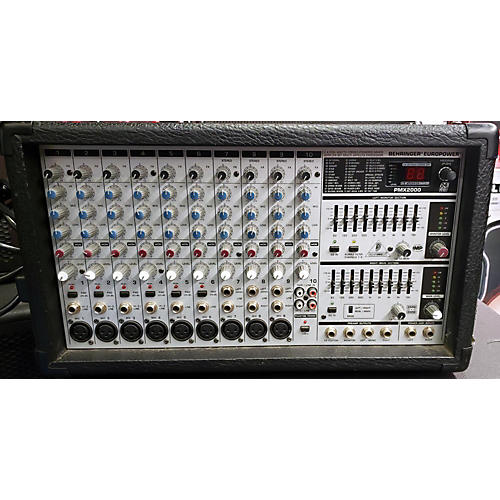 Behringer PMX2000 Powered Mixer Musician's Friend