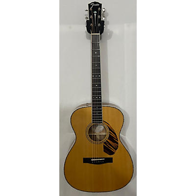 Fender PO220E ORCHESTRA NATURAL Acoustic Electric Guitar