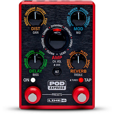 Line 6 POD Express Guitar Effects Pedal -