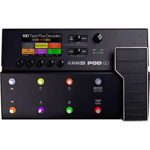 Line 6 POD Go Guitar Multi-Effects Processor Condition 1 - Mint Black