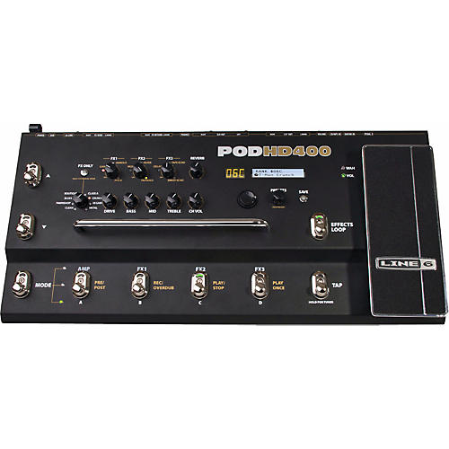 LINE 6 POD HD400 ギターエフェクター Line 6 POD HD400 Guitar Multi-Effects Processor 886830121517