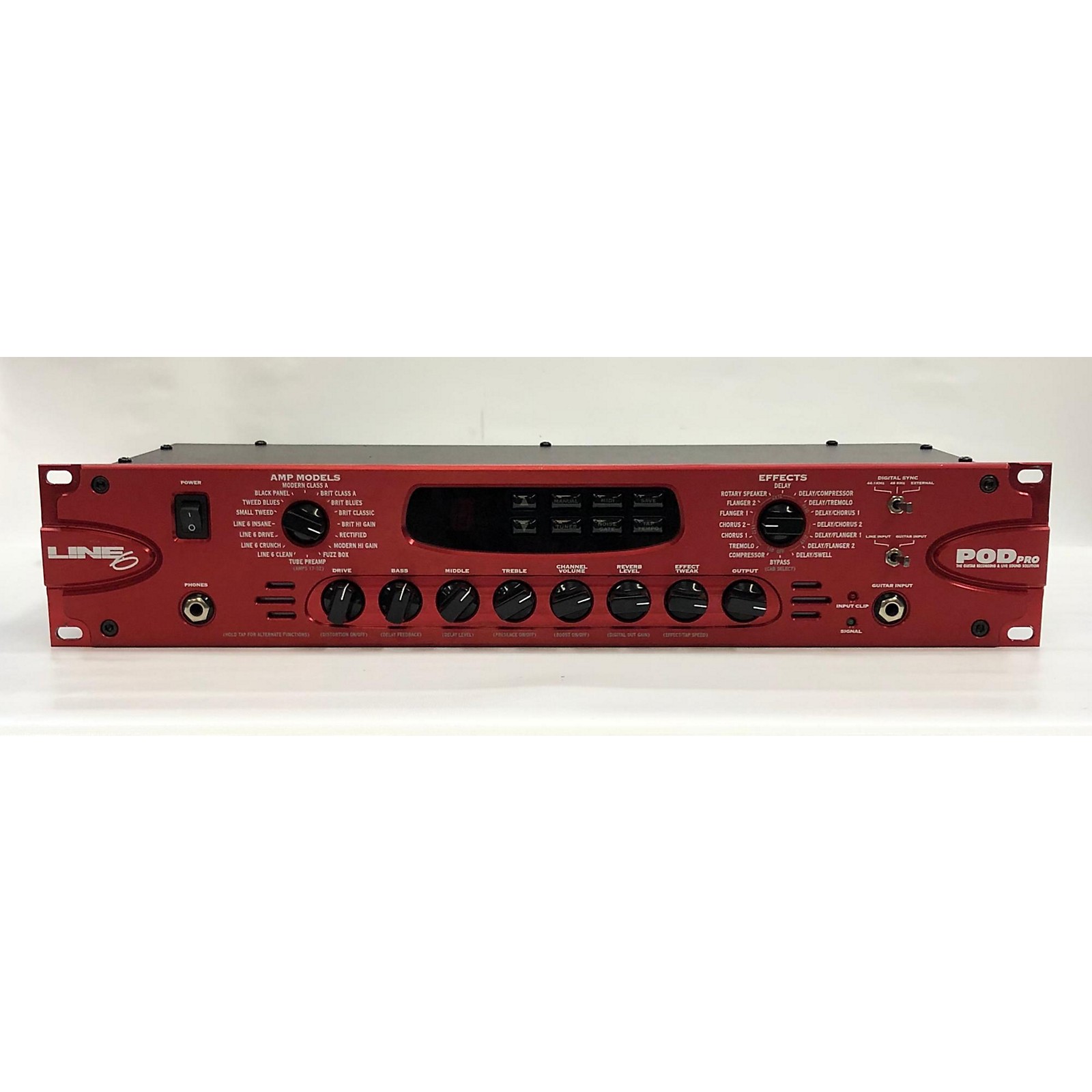 Used Line 6 POD Pro Rackmount Effect Processor | Musician's Friend