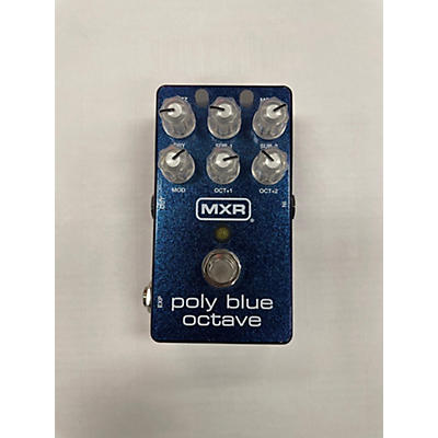 MXR POLY BLUE OCTAVE Effect Pedal